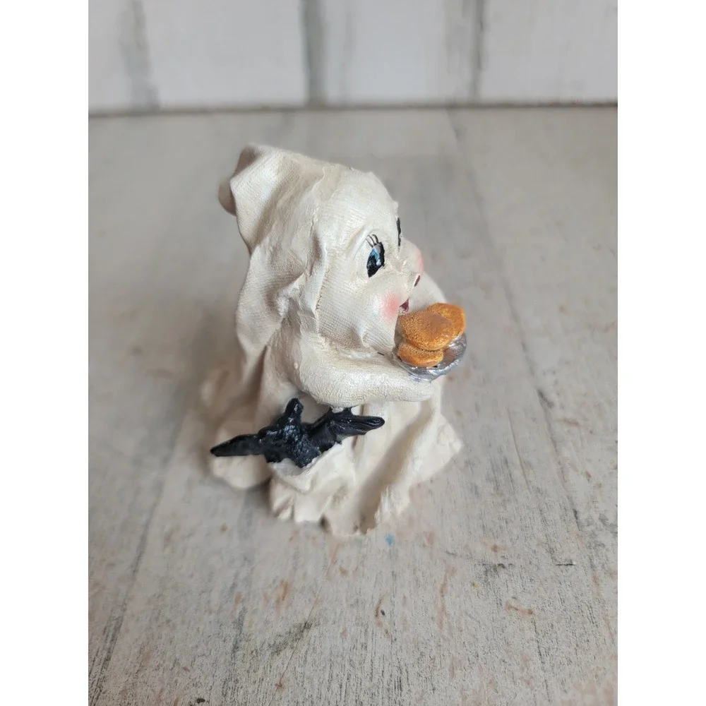 Vintage unique ghost bat cookies Halloween unique home decor figure